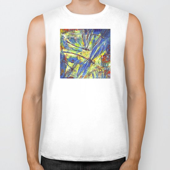Dragonflies Biker Tank