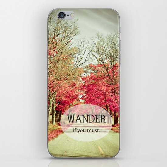 Wanderlust iPhone & iPod Skin