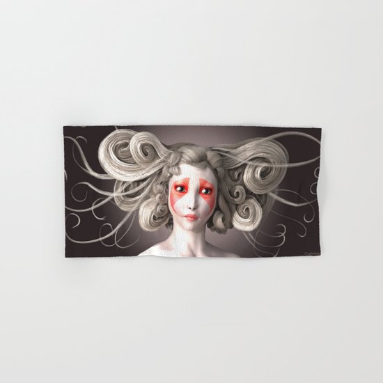 Japanese fashion model Hand & Bath Towel