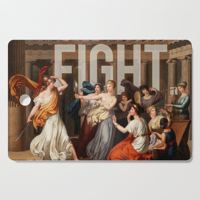 Fight. Cutting Board