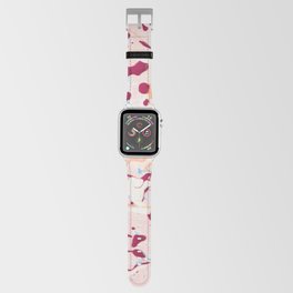 Elements Red Abstract Apple Watch Band
