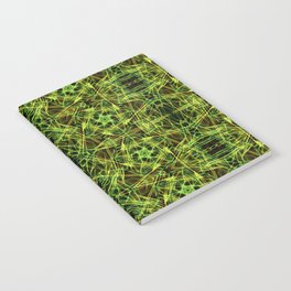 Liquid Light Series 71 ~ Colorful Abstract Fractal Pattern Notebook