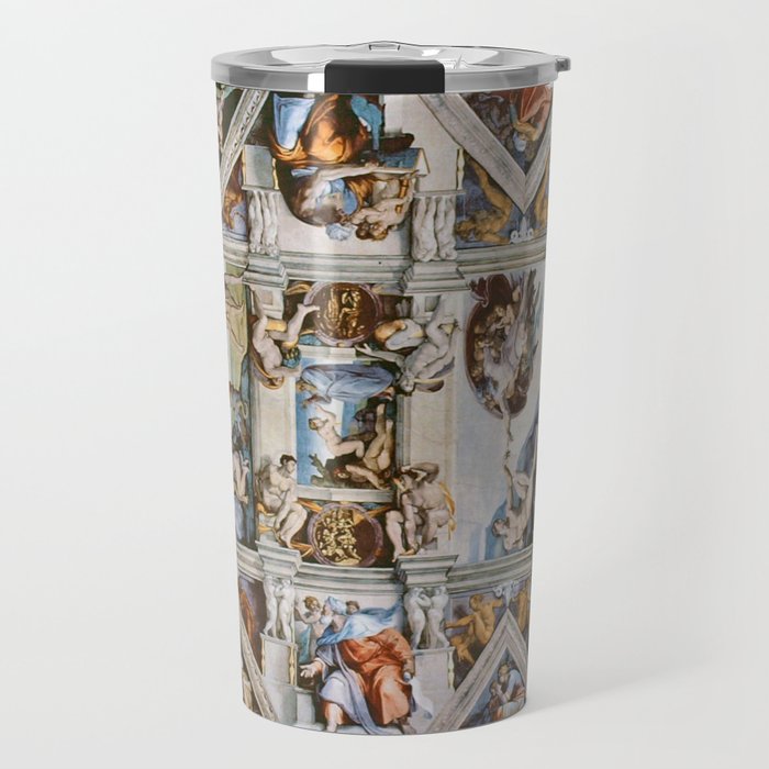 Sistine Chapel Ceiling Michelangelo Travel Mug