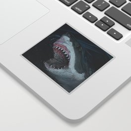 Great White Shark, Surface Sticker