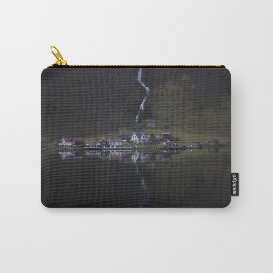 River that vanishes (Fjord) Carry-All Pouch