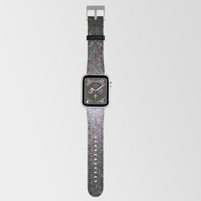 COSMOS. Largest Star cluster, Messier 2. Constellation of Aquarius, The Water Bearer. Apple Watch Band