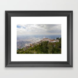 Cerro de Monserrate Framed Art Print