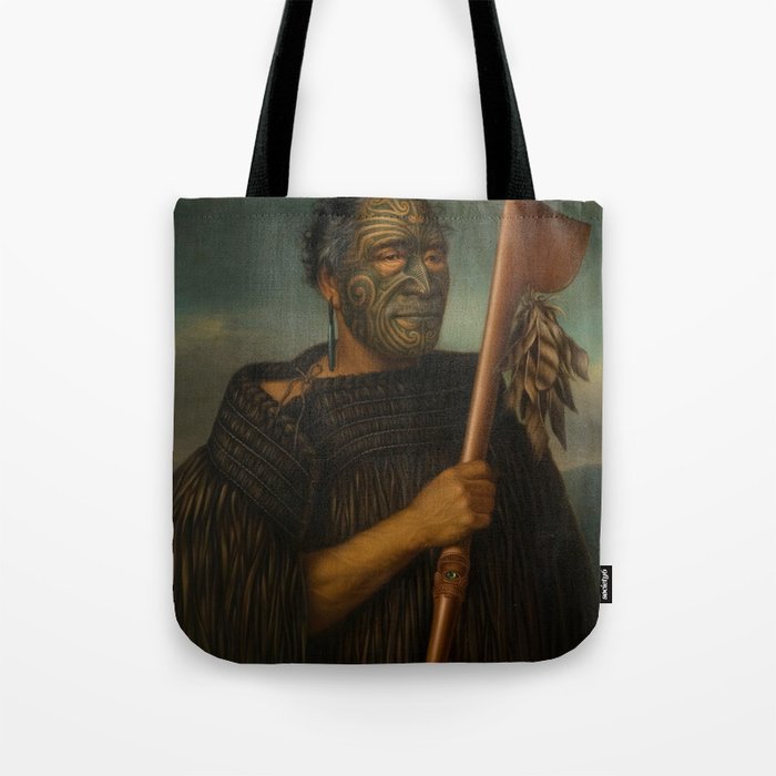 Tamati Waka Nene by Gottfried Lindauer Tote Bag by nobelart Society6