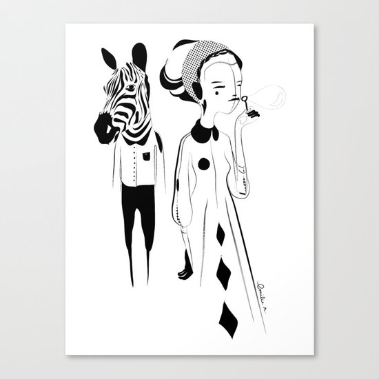 Breathe me - Emilie Record Canvas Print