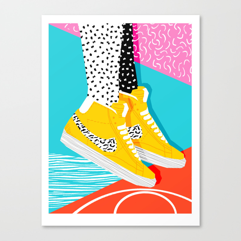 80s canvas shoes
