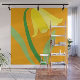 Sunny Citrus Fleurz Wall Mural