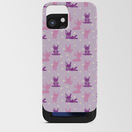 Bunnies in pink iPhone Card Case