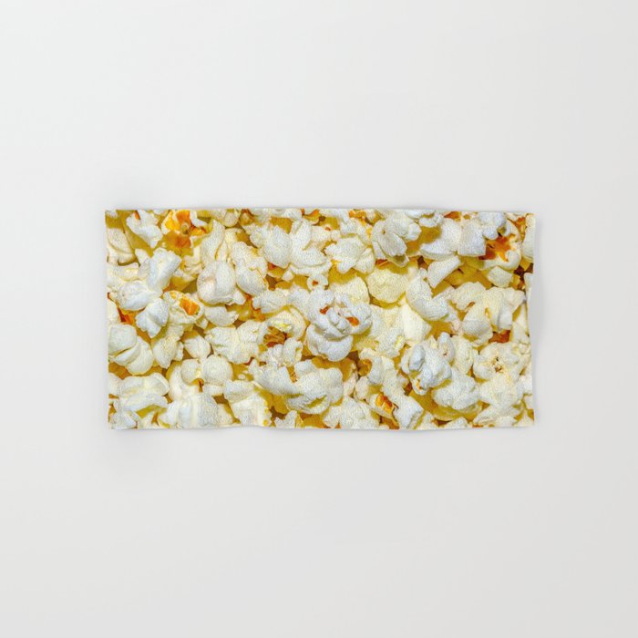 Popcorn Movies Snack Food Photography Pattern Hand & Bath Towel