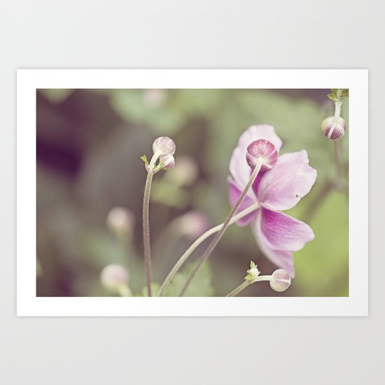 I ♥ pink Art Print