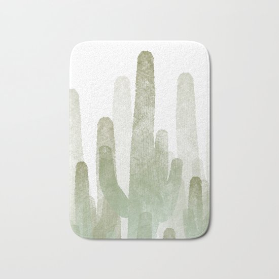 Cacti Bath Mat