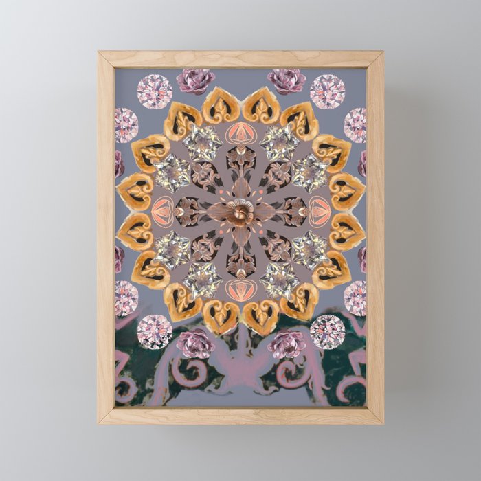 Mandala I Framed Mini Art Print