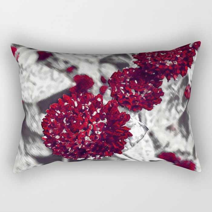 Globe Amaranth Rectangular Pillow