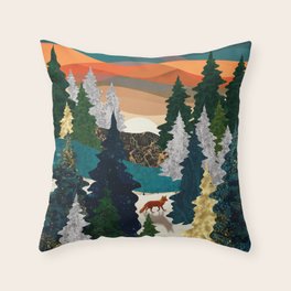 fox throw pillows