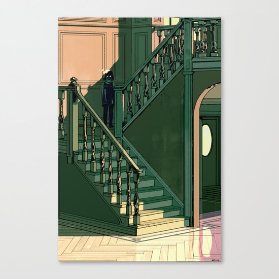 Welcome to Dead House Canvas Print