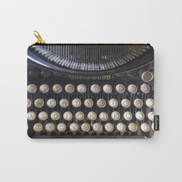 Vintage Typewriter Carry-All Pouch
