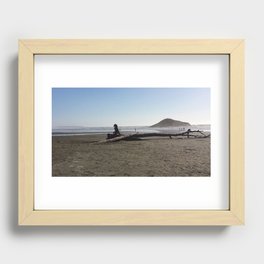 tofino beach Recessed Framed Print