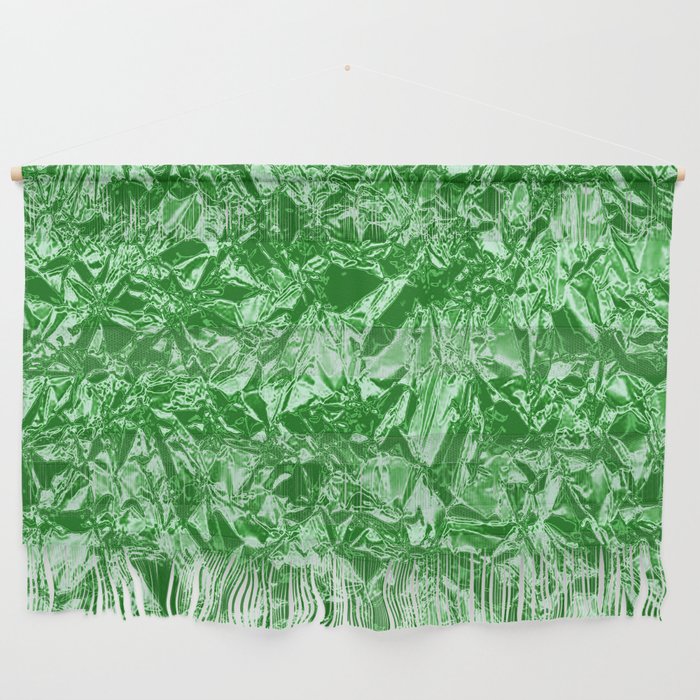 Light Green Foil Modern Collection Wall Hanging