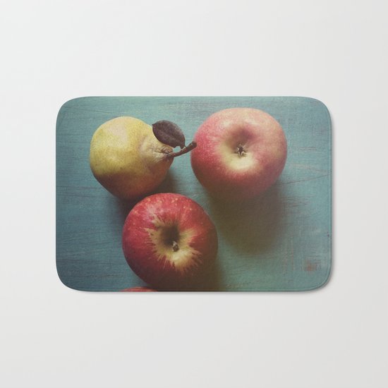 Autumn Apples Bath Mat