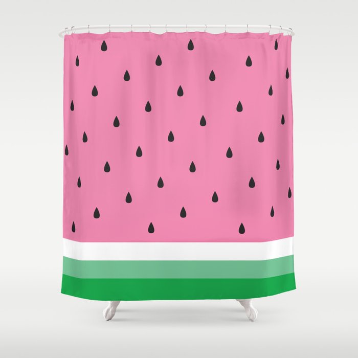 Watermelon Shower Curtain