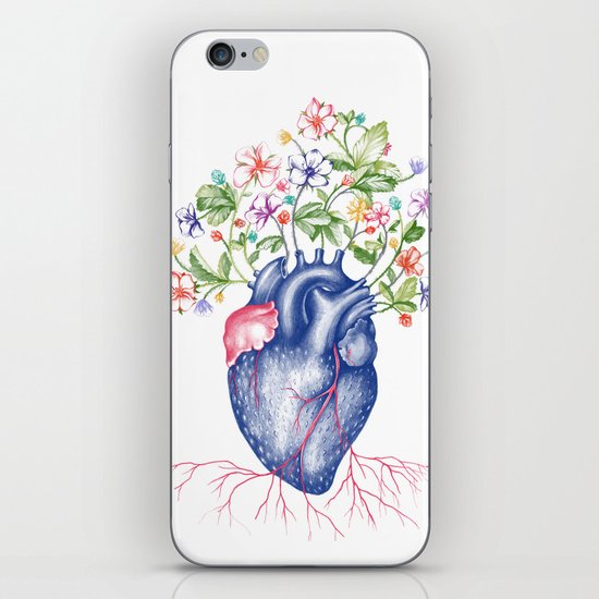 Strawberry Heart iPhone Skin