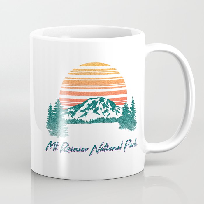 Mount Rainier National Park Coffee Mug
