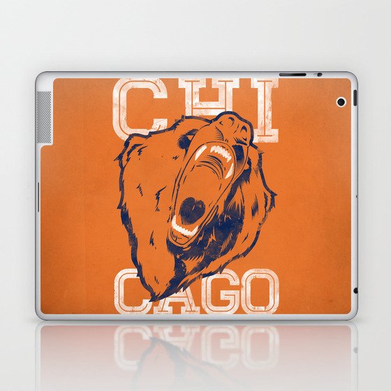 Chicago Orange Laptop & iPad Skin