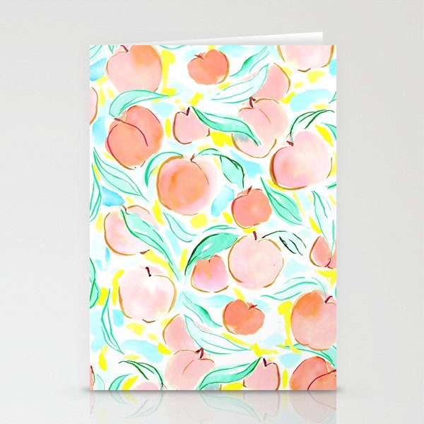 Peachy Stationery Cards