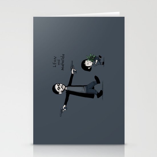 Leon and Mathilda Stationery Cards