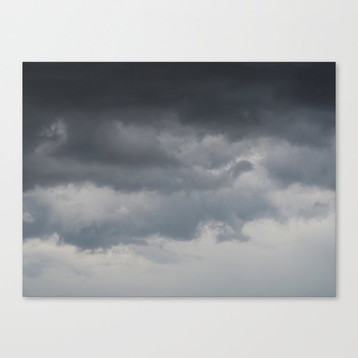 Ombré Cloudy Day Canvas Print