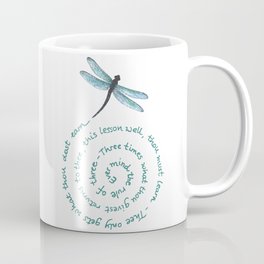 Witches rule of Three and dragonfly Coffee Mug
