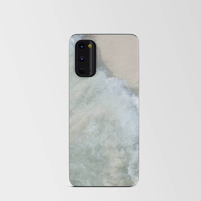 Caribbean Sea Foam Bliss #1 #ocean #wall #art #society6 Android Card Case