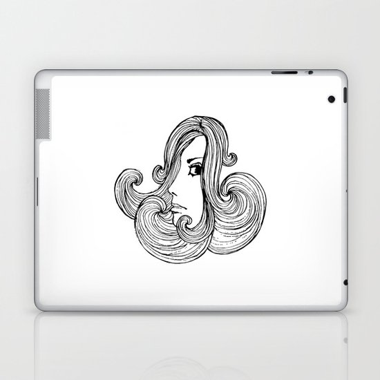 Woman Laptop & iPad Skin