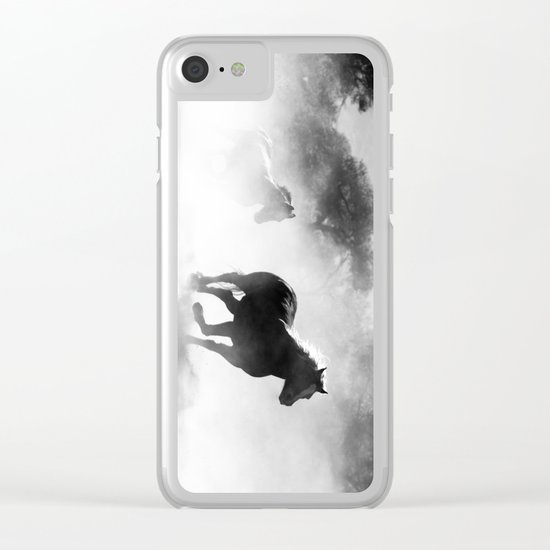 Spirit #society6 #cadineradesign #prints Clear iPhone Case
