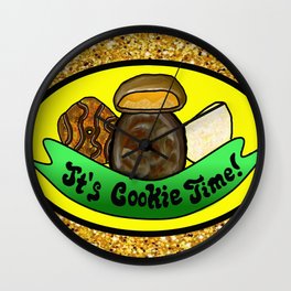 It's Cookie Time! Wall Clock | Novelty, Girlscouts, Troopbeverlyhills, Samoas, Jennylewis, Popculture, Popart, 80Sart, Girlscoutcookies, Cookies 