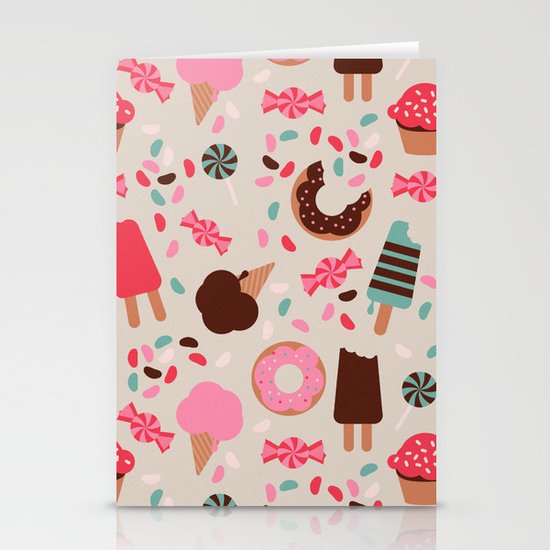 desserts! Stationery Cards
