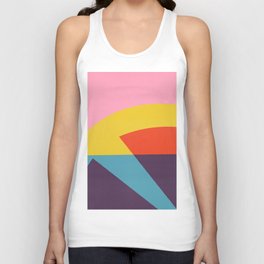 Pink Cocktail Unisex Tank Top