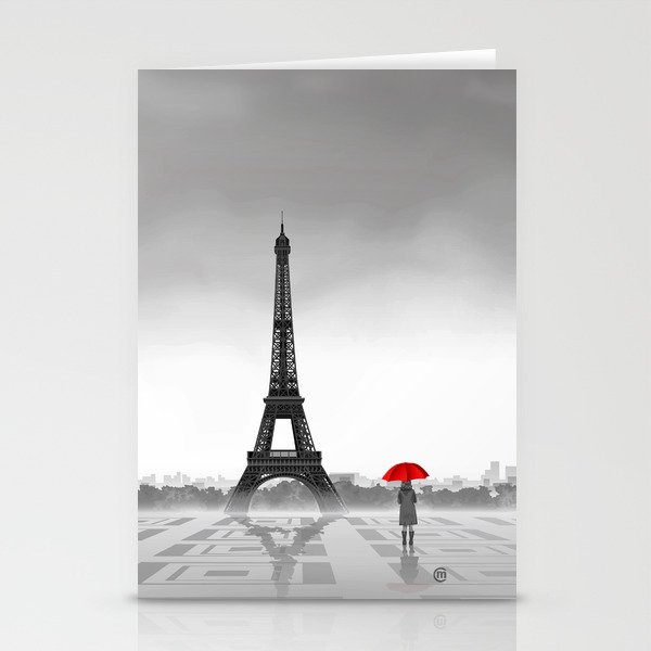 Paris Stationery Cards by CarolinaInBerlin | Society6
