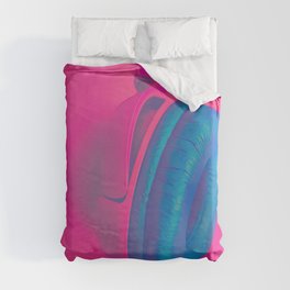 Play the Music pink, dreams, pastel, love, cute,  Duvet Cover