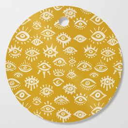 Mystic Eyes – Marigold Palette Cutting Board