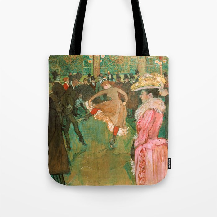 Toulouse-Lautrec - At the Rouge, The Dance Tote Bag