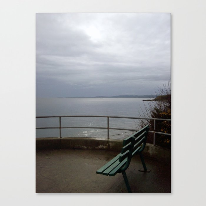 The View from the Bench Canvas Print