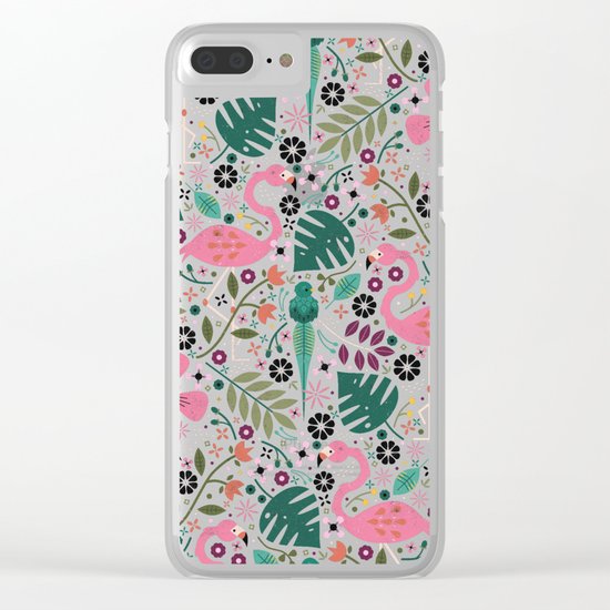 Spirit of the Jungle Clear iPhone Case