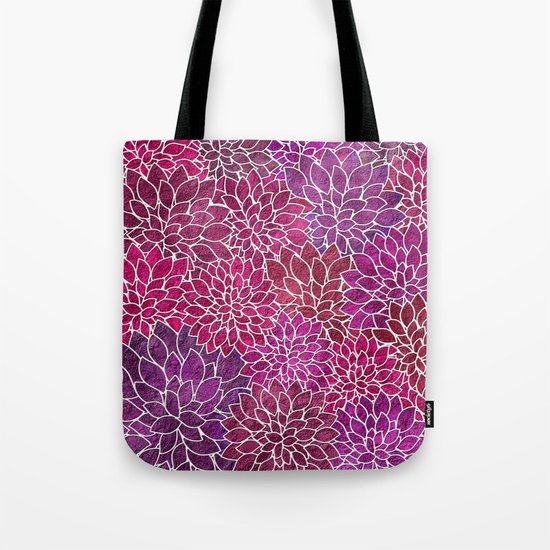 Floral Abstract 18 Tote Bag