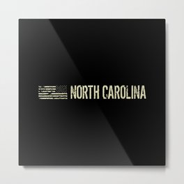 Black Flag: North Carolina Metal Print