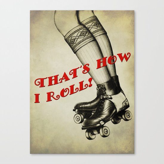 Old School Derby Canvas Print